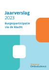 Jaarverslag Vlaamse Ombudsdienst 2023. Burgerparticipatie via de klacht