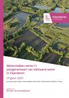 Watervlakken versie 1.1. Polygonenkaart van stilstaand water in Vlaanderen