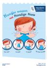Handjes wassen met Handige Hans. Wanneer? Affiche