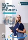 Jouw toekomst, onze investering. Vraag je studietoelage aan op Vlaanderen.be/studietoelage. Folder academiejaar 2025-2026