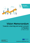 Vision Memorandum. Towards a learning and career account in Flanders 