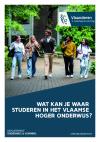 Wat kan je waar studeren in het hoger onderwijs? Editie 2025