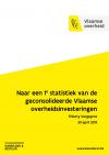 Naar een 1e statistiek van de geconsolideerde Vlaamse overheidsinvesteringen