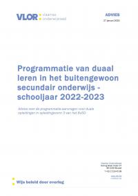 Programmatie Van Duaal Leren In Het Buitengewoon Secundair Onderwijs ...